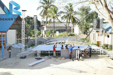 Lightweight Sgaier Truss High Performance For Stage / Roof Easy To Build Up